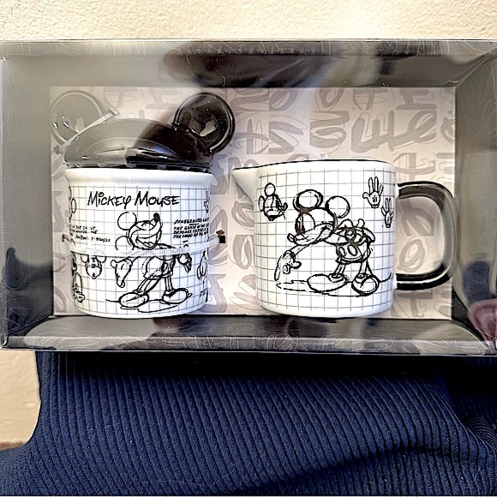 Zrike Brands Brands Disney Sketchbook Sugar and Cream Set.